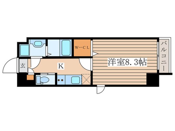 S-FORT堀田通の物件間取画像